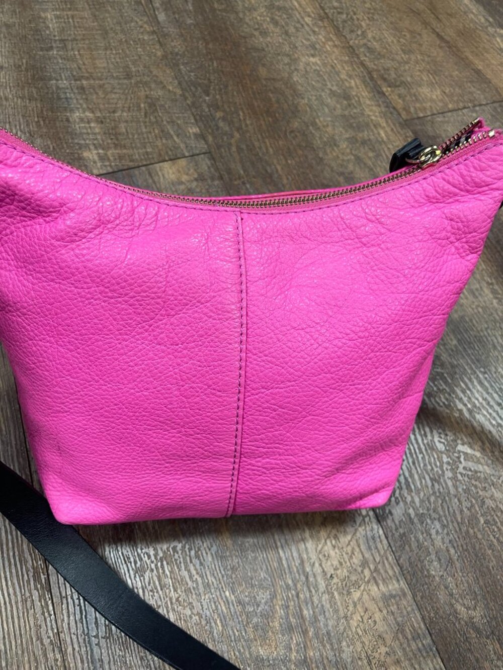 Kate Spade Leroy Street Vivienne Barbiecore Pink Leather Crossbody - Picture 7 of 11
